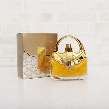 Handbag Appearance 100ml Women's Perfume Long-lasting Natural Flowers Light Fragrance Pink Purse Creative Arabian Body Perfume