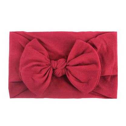 Baby Girl Headband Infant Hair Accessories Bows Newborn Headwear Rabbit Ear Elastic Gift Toddler Bandage Ribbon Soft Bowknot