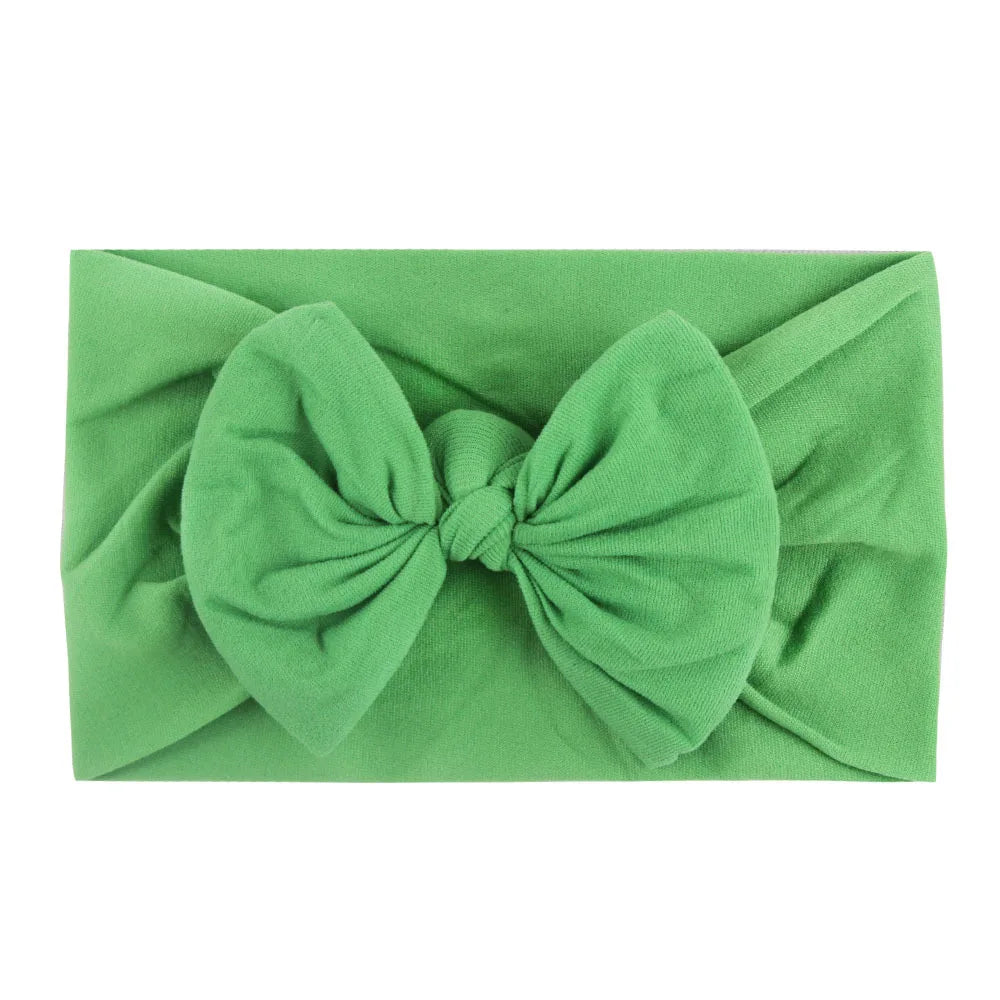 Baby Girl Headband Infant Hair Accessories Bows Newborn Headwear Rabbit Ear Elastic Gift Toddler Bandage Ribbon Soft Bowknot