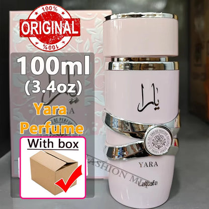 100ml/35ml Original Yara Amber Vanilla Perfumes Women's Man