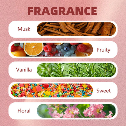 Lattafa Yara For Women 3Piece Set 3.4 Oz Eau de Parfum Spray + 1.7 Oz Hair Mist + 6.7 Oz Deodorant Spray Sweet Pheromone Perfume