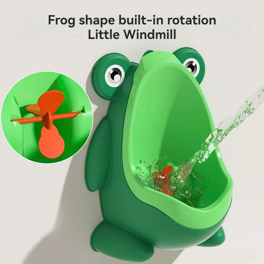 New Pattern Fashionable Little Frog Male Baby Urinal Boys Wall Mounted Children's Standing Urinal Boys' Urine Training Device