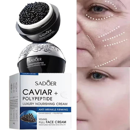 Caviar Anti-Wrinkle Face Cream Removal Facial Serum Rejuvenation Lift Firm Anti-aging Whitening Invisible Pore Beauty Skin Care