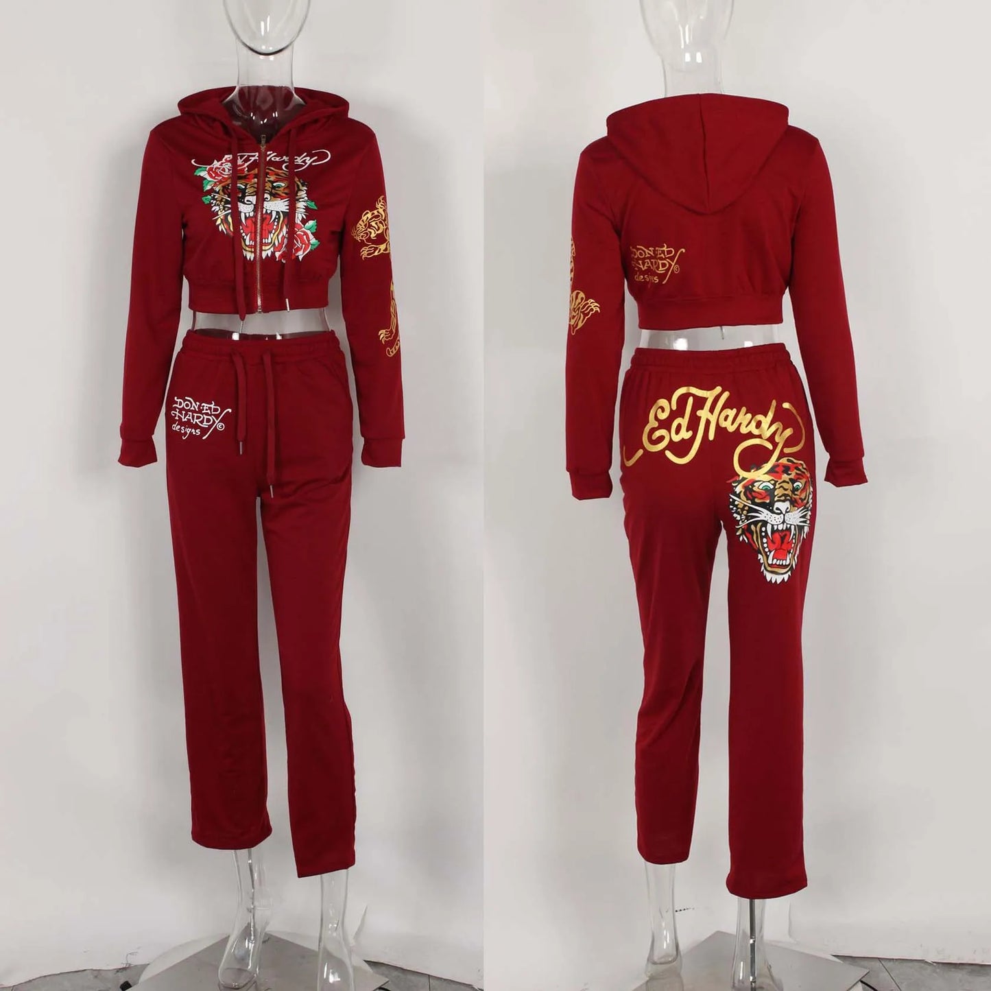 Hoodie Tops Jackets 2 Piece Pant Set Sexy Outfits Women Winter Fall Designer Clothes Bodycon Elegant 2 Piece Pant Sets