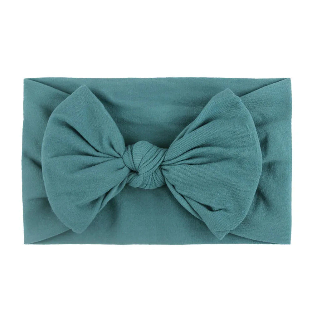 Baby Girl Headband Infant Hair Accessories Bows Newborn Headwear Rabbit Ear Elastic Gift Toddler Bandage Ribbon Soft Bowknot