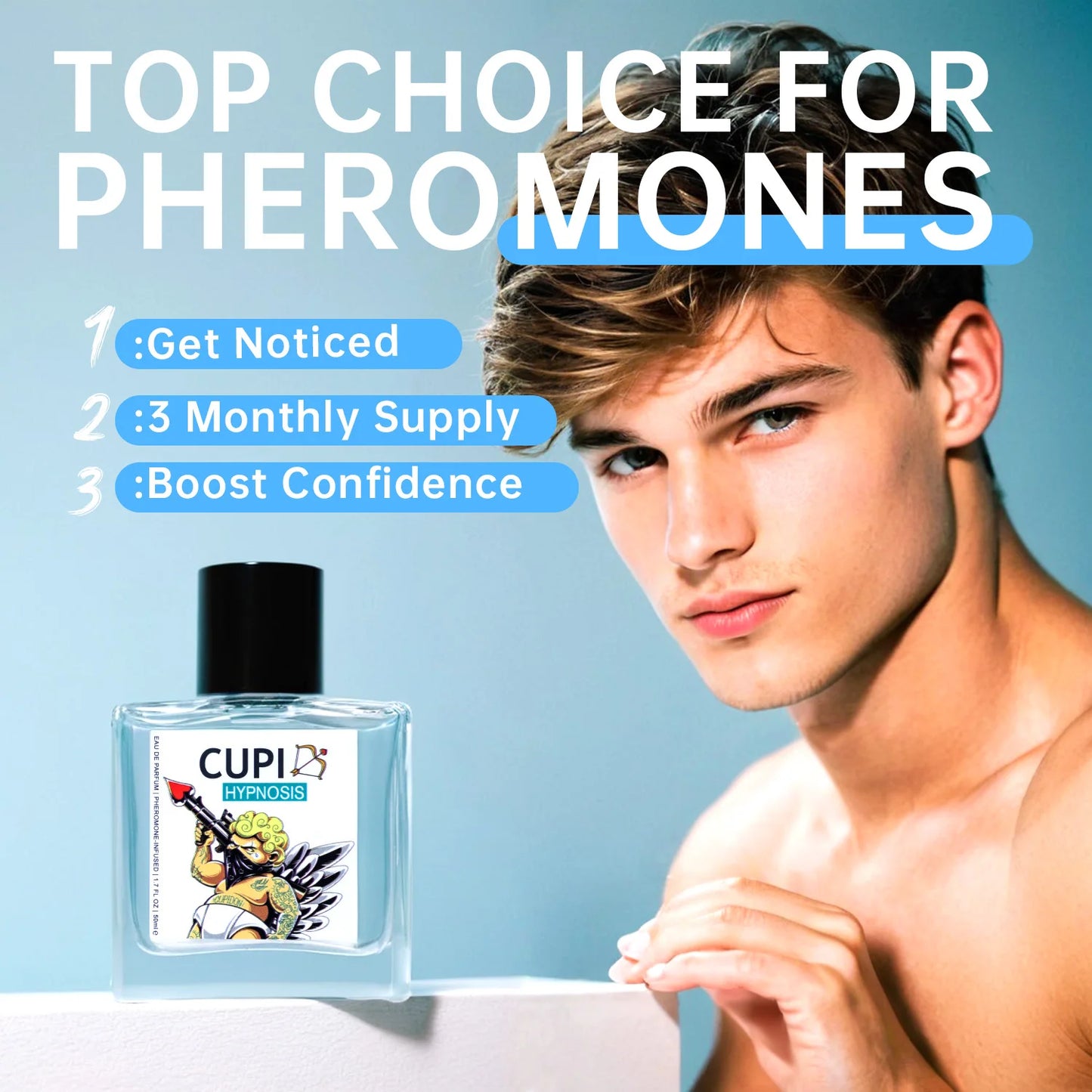 50ML Cupid Pheromone Hypnosis Perfume Original Long Lasting