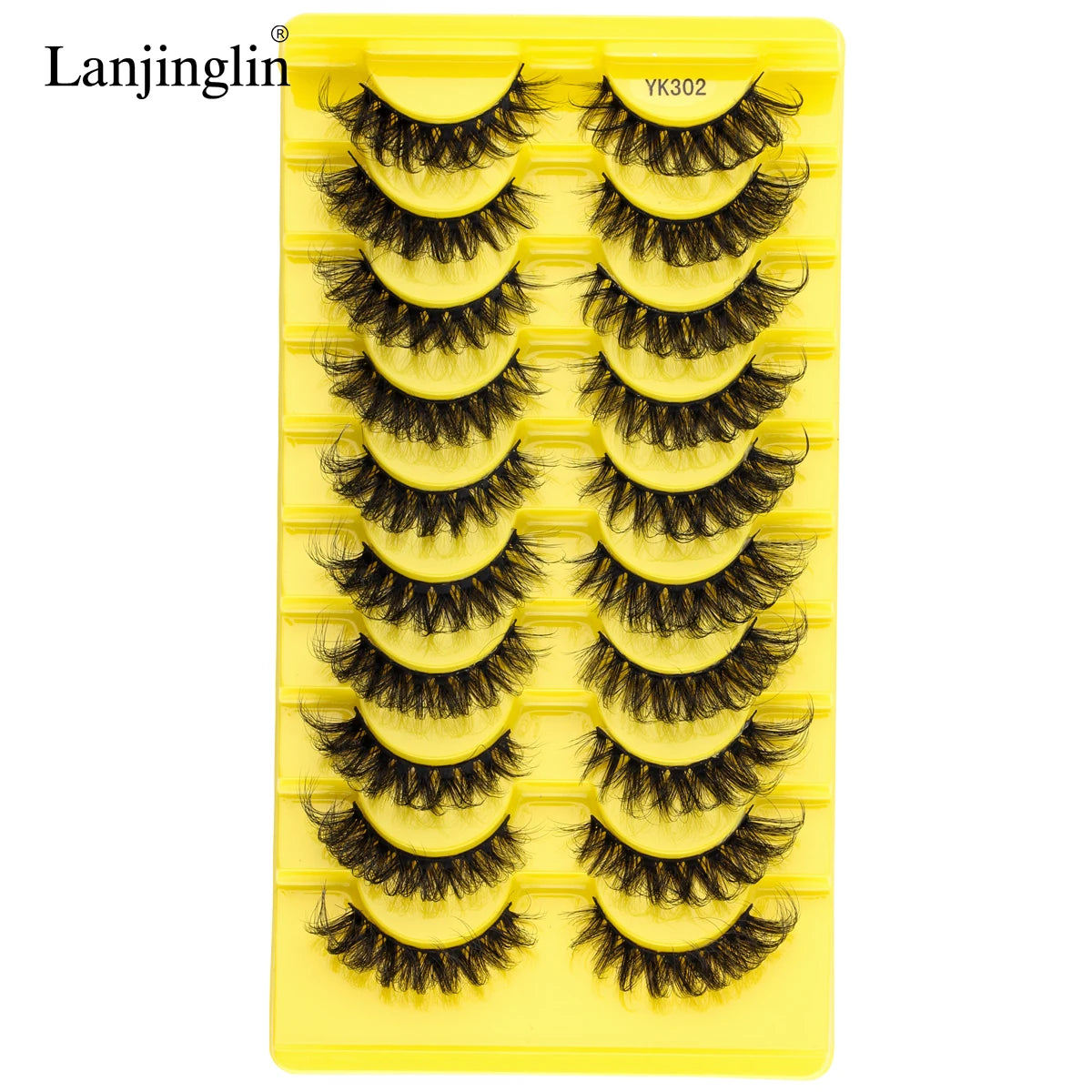 Half Eye Lashes 3/10 Pairs 3D Mink Lashes Natural/Dramatic Handmade Reusable False Eyelashes Extension Make up Tools Faux Cils