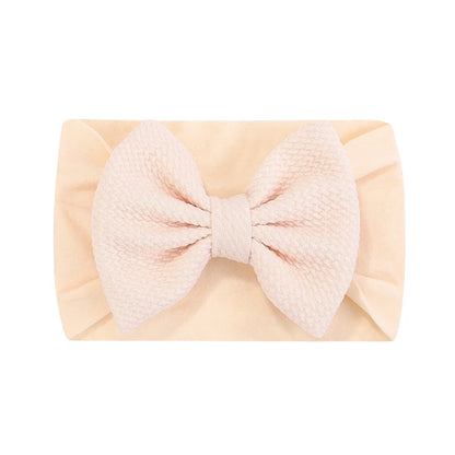 Baby Headband Nylon Infants Toddlers Elastic Hair Band for Newborn Girl Princess Bowknot Kids Hair Accessories Kids Headwear