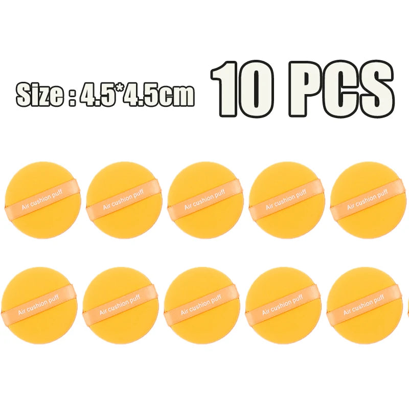 1-20pcs Sponge Air Cushion Cosmetic Puff Double Side