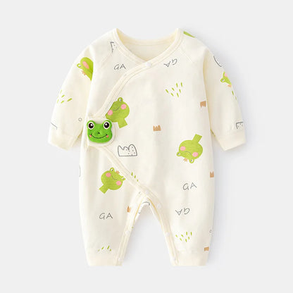 New Infant Baby Rompers For Girls Boys Print Cute Soft Newborn Jumpsuit Cotton New born Boy Girl Clothes Spring Romper Clothing