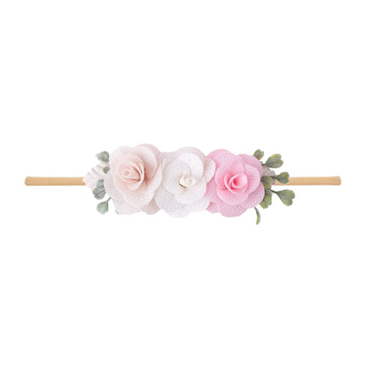 Baby Girl Headband Cute Baby Elastic Hair Band Newborn Head Flower Toddler Photo Props Headband Headwear Kids Accessories