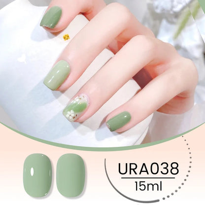 UR SUGAR 15ml Winter Brown Bright Color Gel Gel Varnishes All For Nails Soak Off UV LED Semi Permanent Nail Art Long Lasting Gel