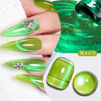 Cat Eye Gel Polish With Nail Magnet Tools Flexible Iron Wire For Creating Heart Shapes On Nails Nail Art nail supplies iman