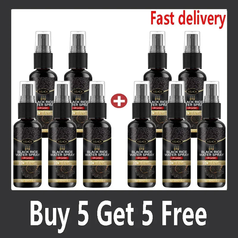 Gray White Hair Treatment Serum Cover White To Black Natural Color Repair Spray Anti Loss Hair Restore Healthy Hair Care