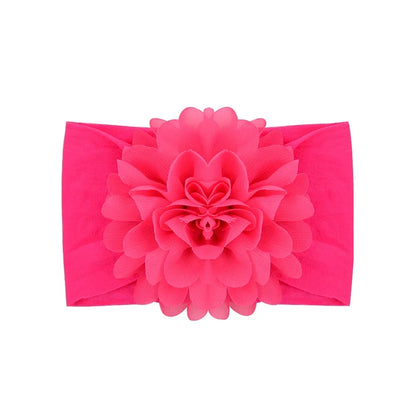 1Pc Headband Nylon Infants Toddlers Elastic Hair Band for Newborn Girl Princess Bowknot Cute Baby Hair Accessories Wholesale