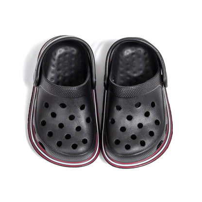 Summer Boys Girls Toddler Garden Clogs Non-Slip Breathable Sandals Children Lightweight Slip-on Beach Pool Shower Slippers