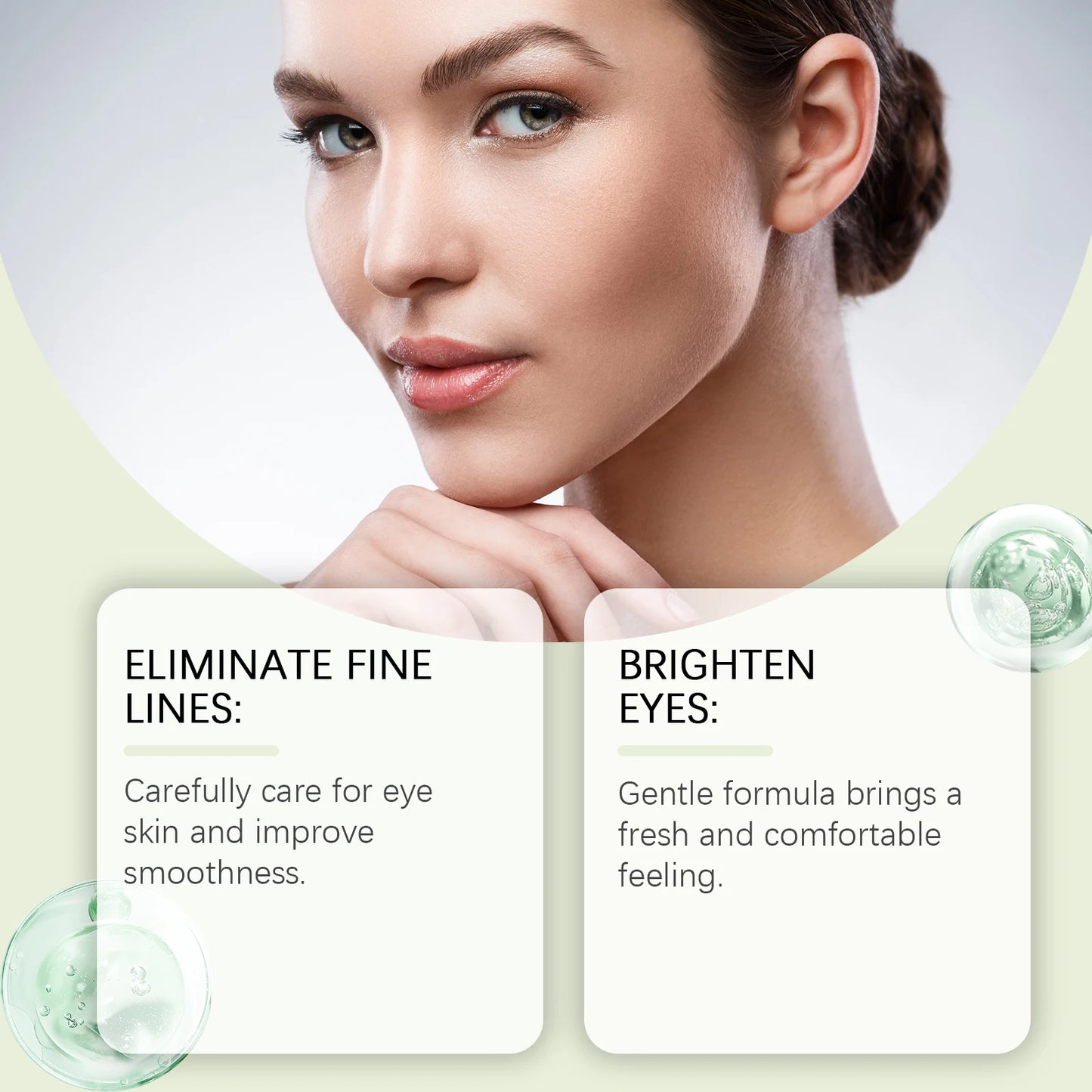 Collagen Eye Serum Cream Anti Dark Circles Eye Bags Eyes Puffy Repair