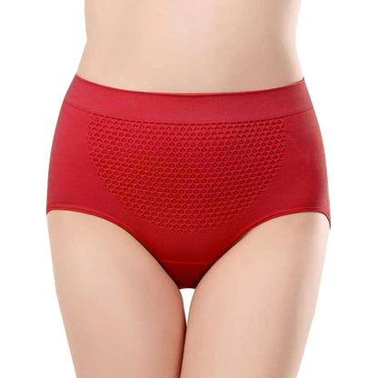 Leak Proof Menstrual Underwear Womens Comfortable High-Quality Cotton Panties Mid-Waist Breathable Underpanties Plus Size Briefs