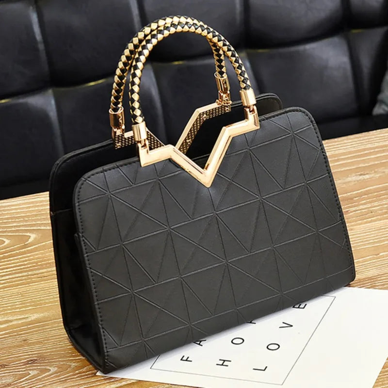 Women Handbag PU Leather Luxury bag Fashion Elegant Shoulder Bag