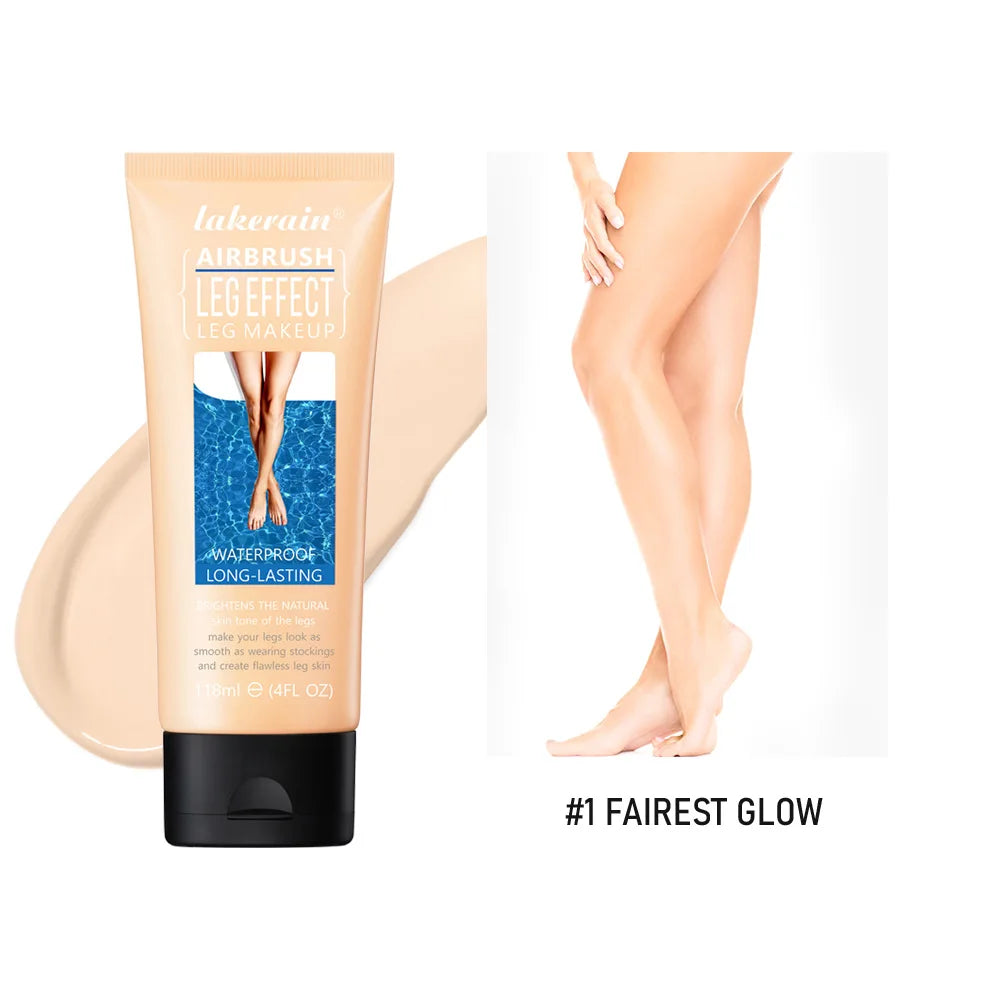 Leg Concealer Even Skin Waterproof Sweatproof All Day Long Lasting Leg Highlights Cream Cover Freckles Blemishes Natural Makeup
