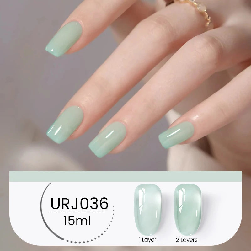 UR SUGAR 15ml Winter Brown Bright Color Gel Gel Varnishes All For Nails Soak Off UV LED Semi Permanent Nail Art Long Lasting Gel