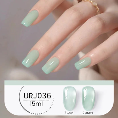 UR SUGAR 15ml Winter Brown Bright Color Gel Gel Varnishes All For Nails Soak Off UV LED Semi Permanent Nail Art Long Lasting Gel