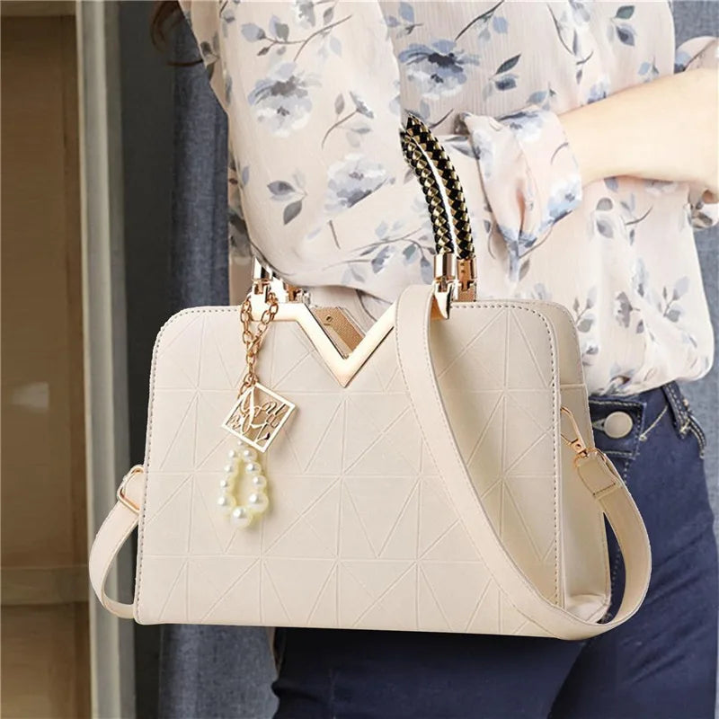 Women Handbag PU Leather Luxury bag Fashion Elegant Shoulder Bag