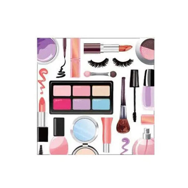 Make Up Birthday Party Decor Women Girls Favor Spa Makeup