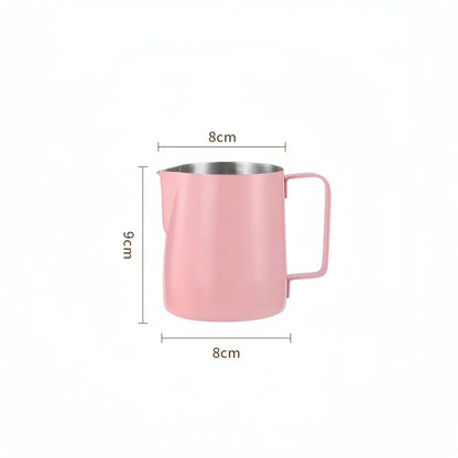 350/600ML Coffee Milk Frothing Pitcher Jug 304 Stainless Steel Precise Scale High Quality Latte