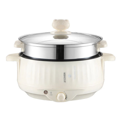 Convenient, Versatile Double Layer Non-Stick Compact Rice Cooker and Hot Pot - Ultimate Multifunctional Cooking Appliance