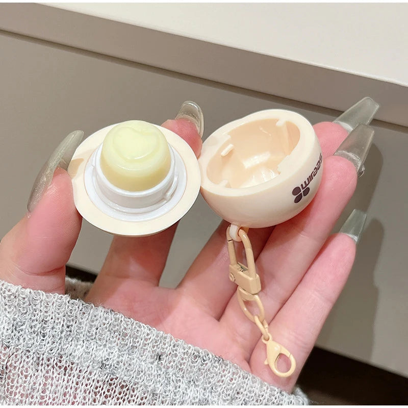 Peach & Strawberry Nut Moisturizing Lip Balm - Winter Defense Against Chapping & Cracking, Soothing Repair and Fine Line Reducti