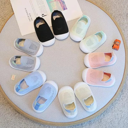 Baby Walking Soft Soled Non-slip Breathable Socks Indoor and Outdoor Spring and Summer Deodorant Floor Shoes for Boys and Girls