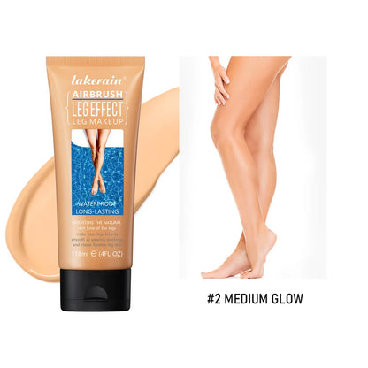 Leg Concealer Even Skin Waterproof Sweatproof All Day Long Lasting Leg Highlights Cream Cover Freckles Blemishes Natural Makeup