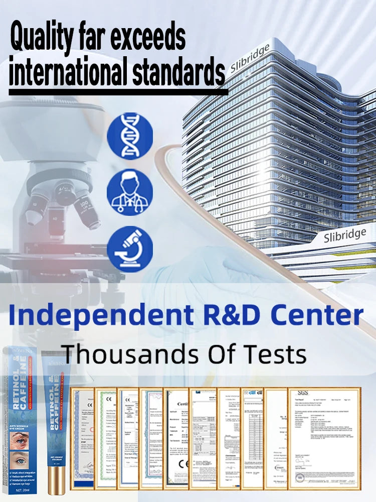 Daily eye cream, say goodbye to dark circles and eye troubles.