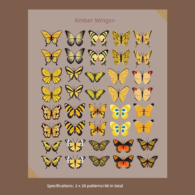 Cute Transparent Traceless Diary Pattern Cane Artsy