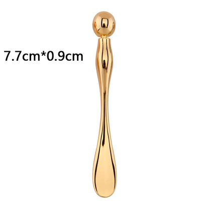 Metal Face Massage Stick Anti Wrinkle Eye Cream Applicator Mask Mixing Spatulas Scoop Eyes Massage Beauty Bar Facial Care Tool
