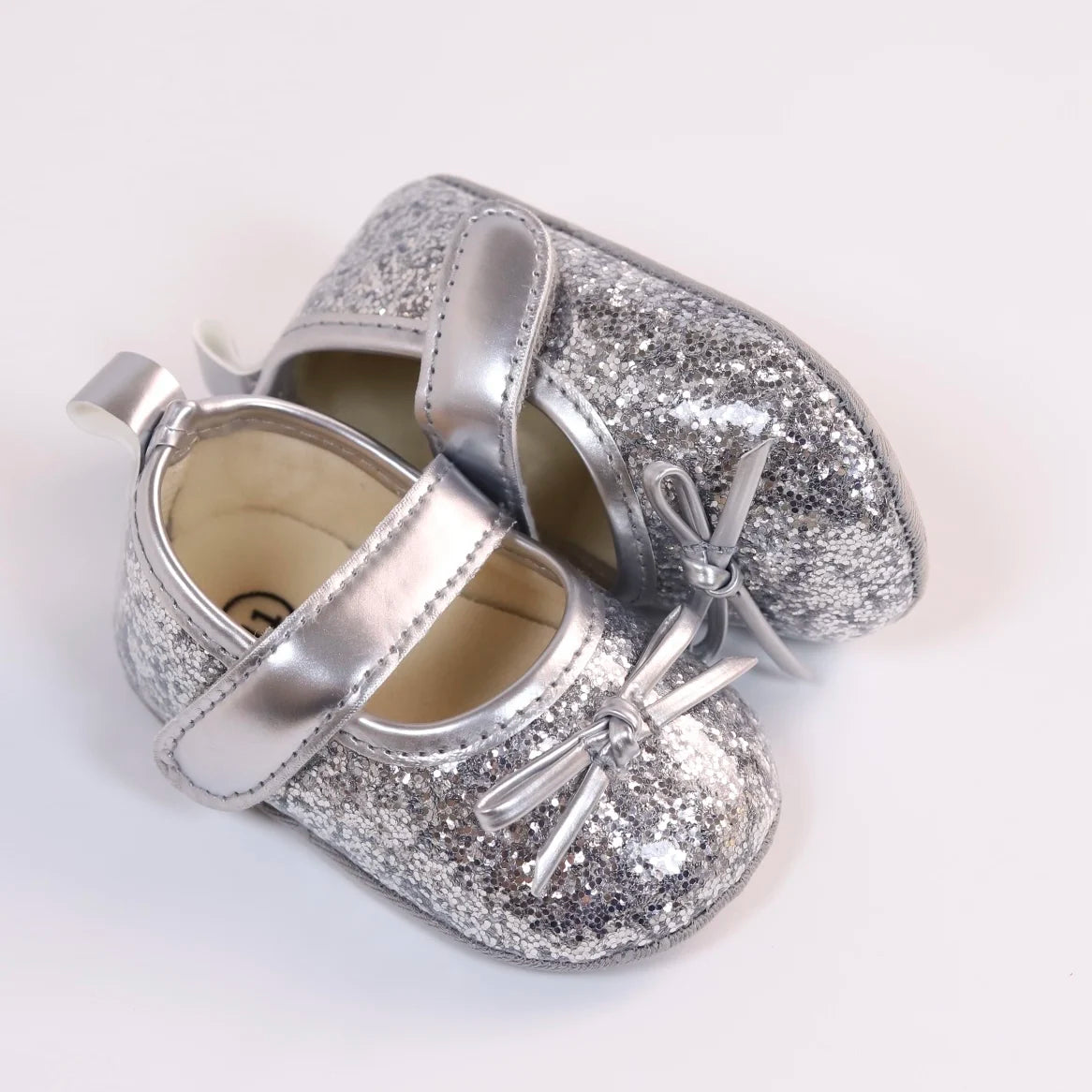 New baby toddler shoes sequin Korean casual fashion front shoes anti-drop shoes