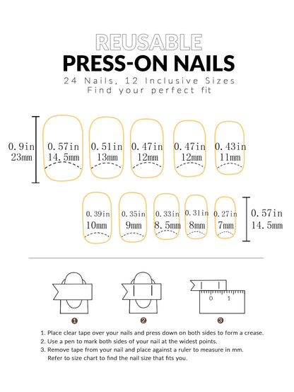 24pcs Short Square Pink Matt Full Cover Fake Nail Set - Press On Nails Love Design - 1pc Nail File & 1Nail Glue Sticker Kit Nail