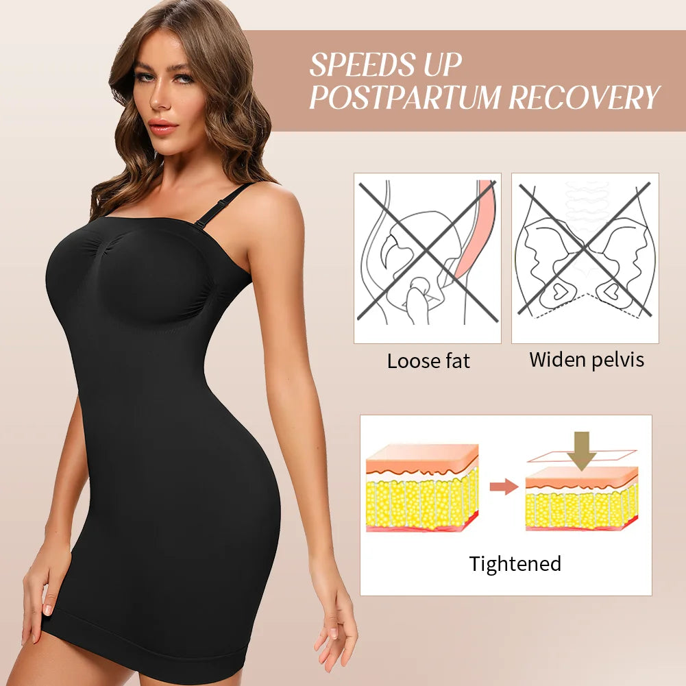 Women Seamless Tanks Top Dress Slimming Underwear Corsets
