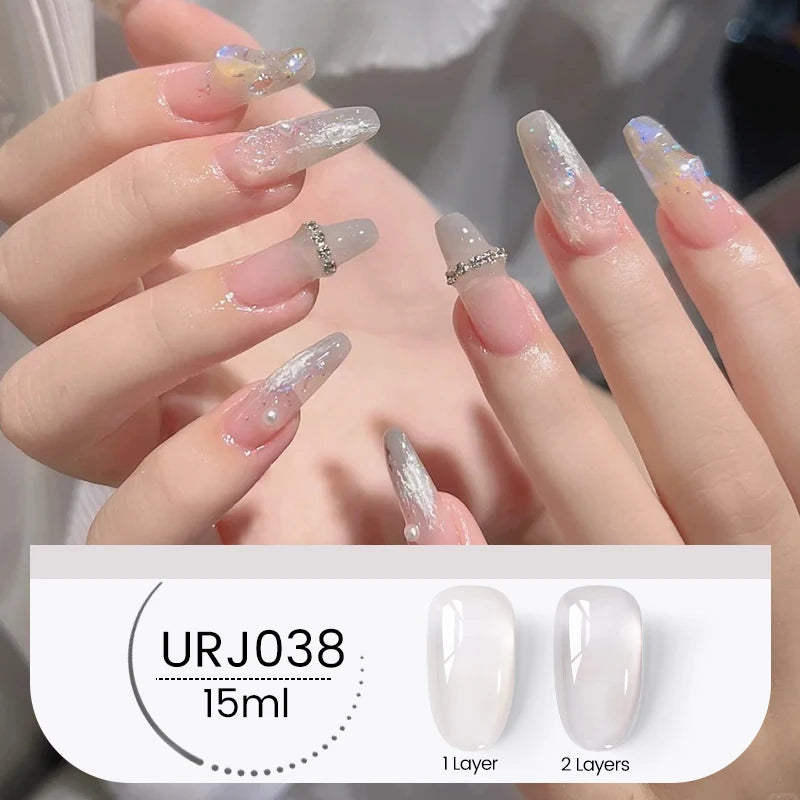 UR SUGAR 15ml Winter Brown Bright Color Gel Gel Varnishes All For Nails Soak Off UV LED Semi Permanent Nail Art Long Lasting Gel