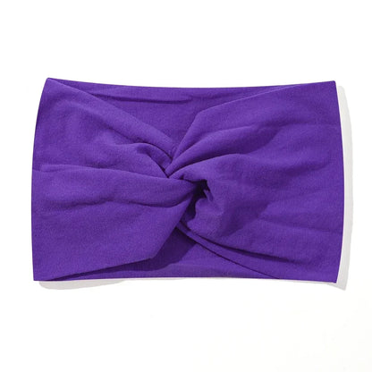 1Pc Soft Nylon Headscarf Astique Suitable for Newborn Baby Girl Flower Headband Elastic Hairband Turban Toddler Hair Accessories