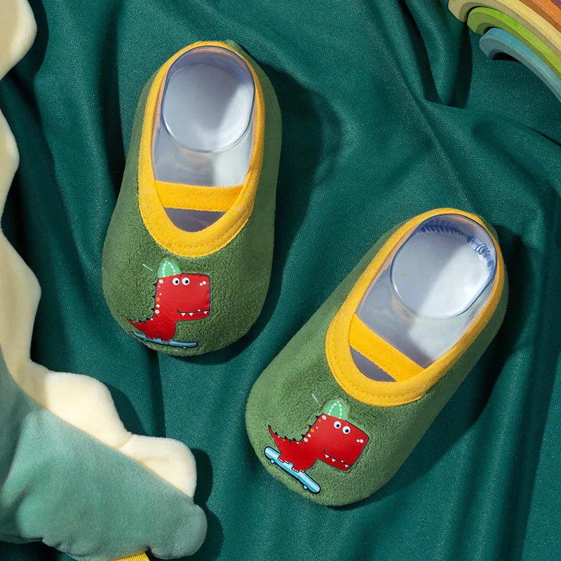 Children Anti-slip Shoes Newborn Baby Toddler Girls Cotton Non-slip Floor Socks