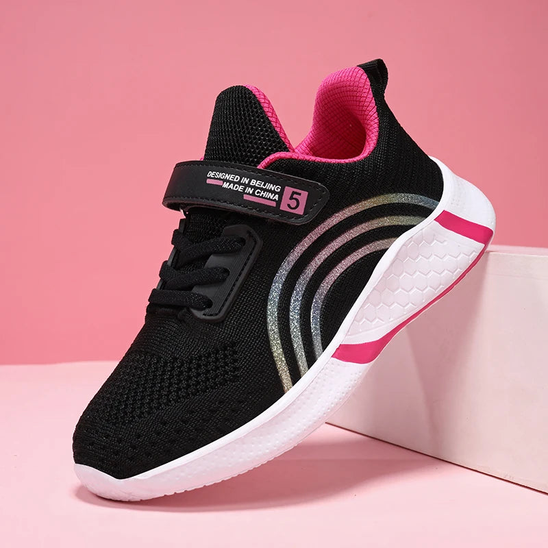 Girls Sneakers Toddler Little Kids Tennis School Walking Shoes