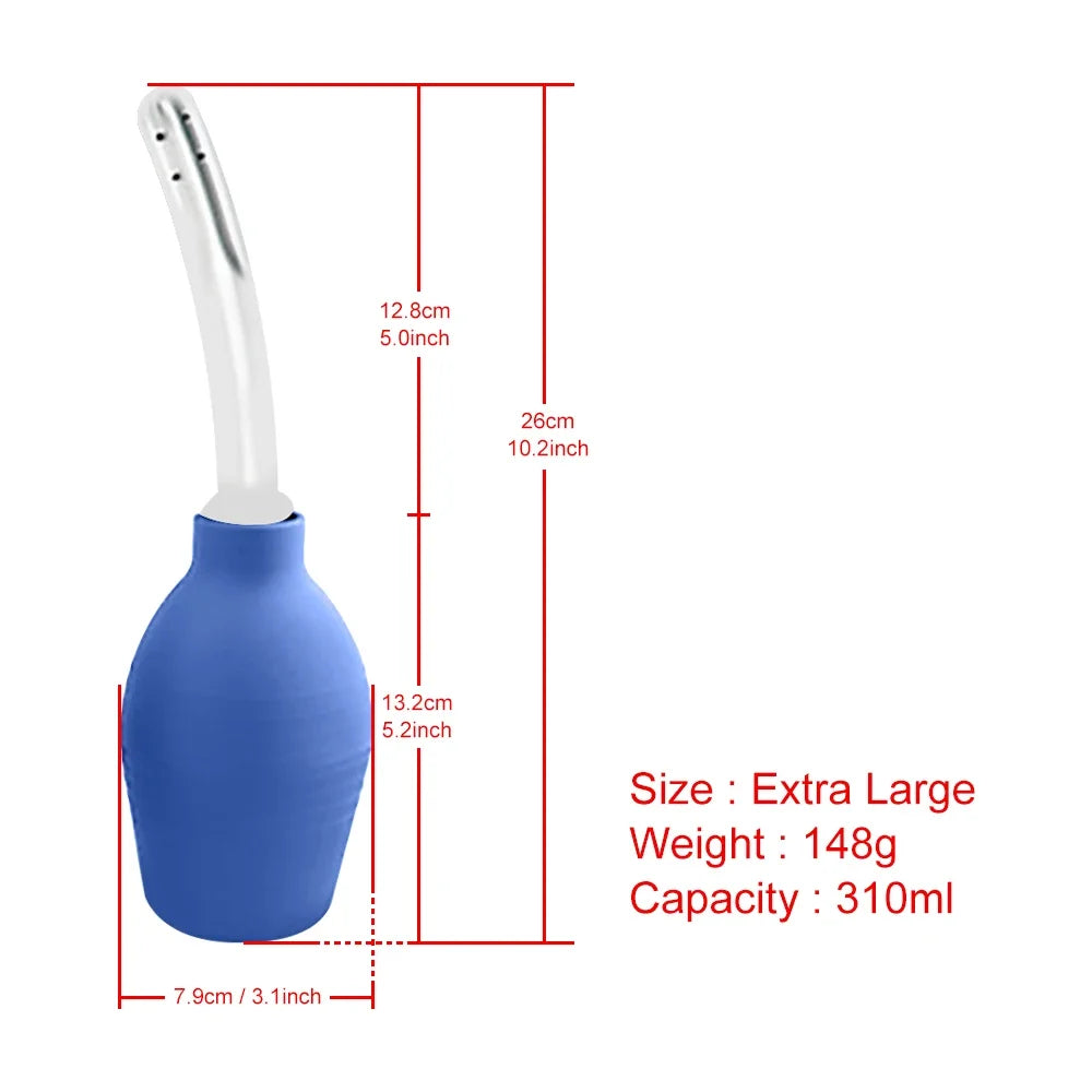 Anal Washes Enema Anal Cleaner Vagina Douche Pear Design Medical Supplies Rubber Health Feminine Intimate Hygiene Shower Tools