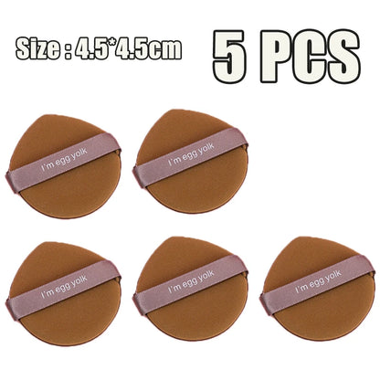 1-20pcs Sponge Air Cushion Cosmetic Puff Double Side