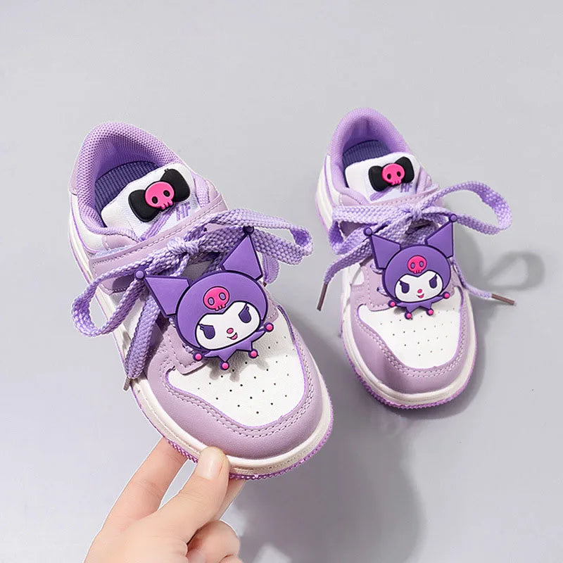 Sanrio Kuromi Children's Casual Shoes Girls Cute Cartoon