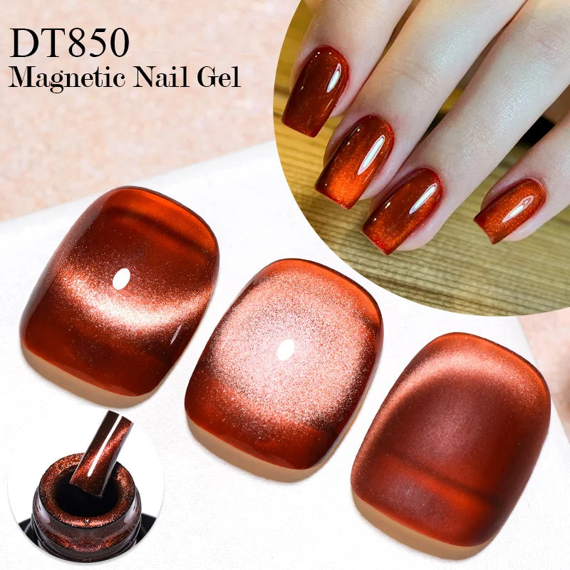 Cat Eye Gel Polish With Nail Magnet Tools Flexible Iron Wire For Creating Heart Shapes On Nails Nail Art nail supplies iman