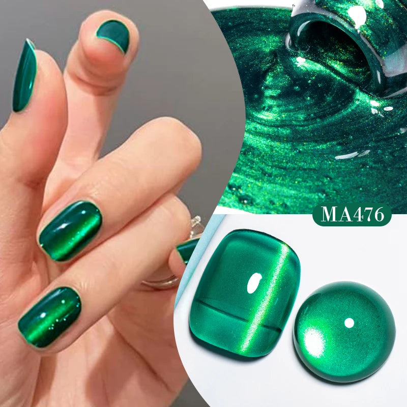 Cat Eye Gel Polish With Nail Magnet Tools Flexible Iron Wire For Creating Heart Shapes On Nails Nail Art nail supplies iman