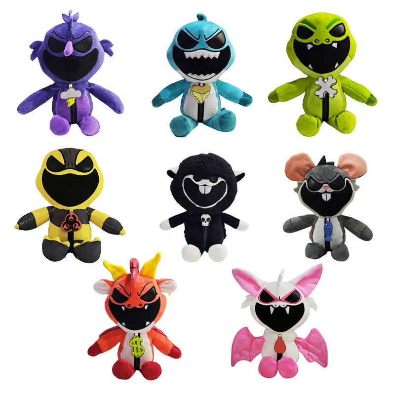 Nightmare Critters Plush Toy Nightmares Doey Plushies Toys Doey The Doughman Plush Pianosaurus Yarnabys  Doey Plush Animals Toy