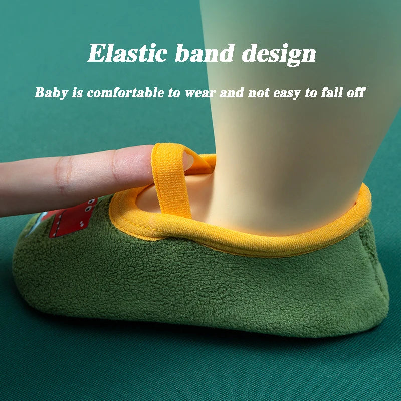 Children Anti-slip Shoes Newborn Baby Toddler Girls Cotton Non-slip Floor Socks